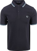 Fred Perry - Polo M3600 Navy S37 - Slim-fit - Heren Poloshirt Maat M