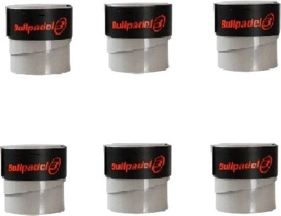 Overgrip Bullpadel GB1600 - Pack De 12 - Orange Fluo - Prise Ferme, Absorption Maximale - Pour Raquettes De Padel