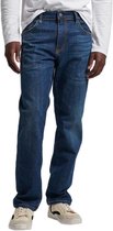 SUPERDRY Vintage Slim Straight Jeans - Heren - Jefferson Ink Vintage - W34 X L32