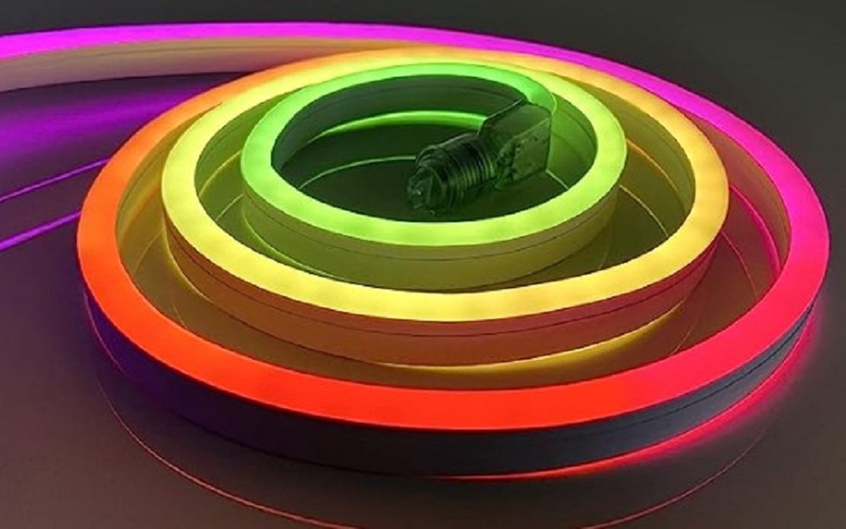 Neon Flex Rainbow Led Tube met Afstandsbediening