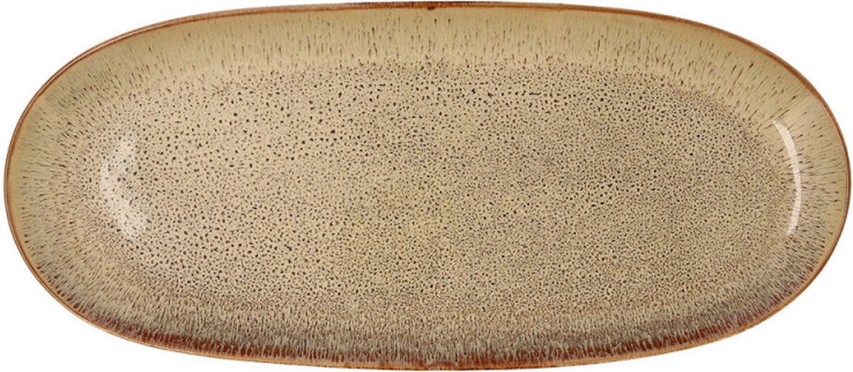 Bordenwisser Bidasoa Ikonic Keramisch Bruin (36 x 16 cm) (Pack 2x)