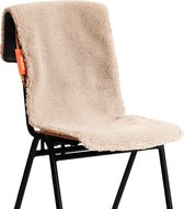 Stoov Warmtedeken - Big Hug - Duurzaam & Draadloos - Infrarood warmtedeken - Verwarmd stoelkleed - 40x110 cm - Woolly - Beige - Standaard Batterij