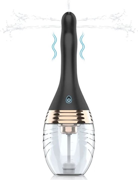Foto: Sport fucker powershot nozzle voor op de doucheslang zwart
