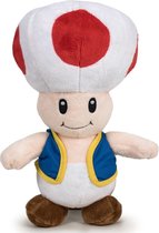 Super Mario Bros Pluche Knuffel Toad 30 cm
