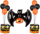 Halloween Ballon Set - 11 stuks - Halloween Decoratie - Feest Decoratie - Griezel Ballonnen - Vampier Ballon - spook