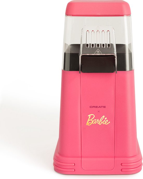 CREATE - Elektrische popcornmachine Barbie - Automatische - Vet - en Olievrij - POPCORN MAKER