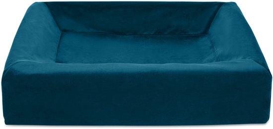 Bia - Royal Fluweel - Hoes Hondenmand - Petrol - 70X60 cm