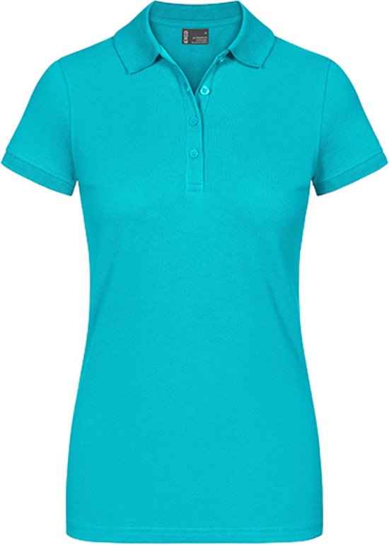 Polo femme 'Promodoro' manches courtes Jade - S