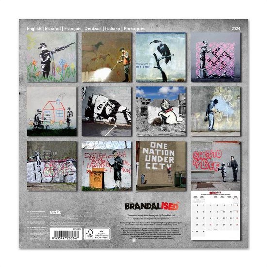 Banksy Kalender 2024 bol