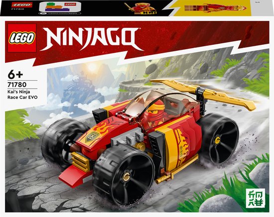LEGO NINJAGO 71780 La Voiture de Course Ninja de Kai – Évolution