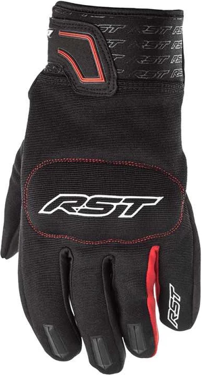 RST Rider Ce Mens Glove Black Red 11 - Maat 11 - Handschoen
