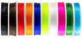 Élastique coloré (0,8 mm) Mélange de couleurs (10 x 8 mètres)