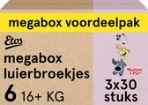 Etos Luierbroekjes - Megabox - Maat 6 - 16+ kg - 90 stuks (3 x 30 stuks)