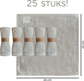 Duurzame herbruikbare wasbare baby billendoekjes reinigingsdoekjes wasbaar / Cheeky Wipes / 25 Stuks