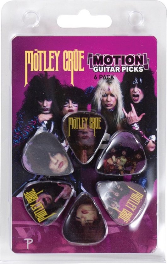Perri's - Mötley Crüe - Plectrum - Medium 0.71 mm - 6-pack