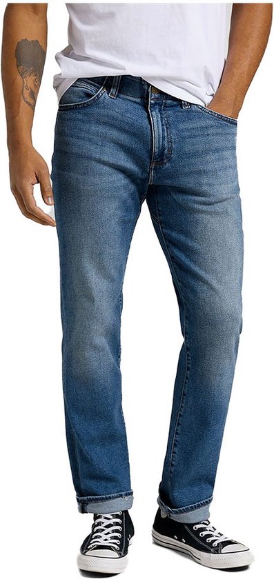 LEE Extreme Motion Straight Jeans - Heren - General - W34 X L32 | bol.com