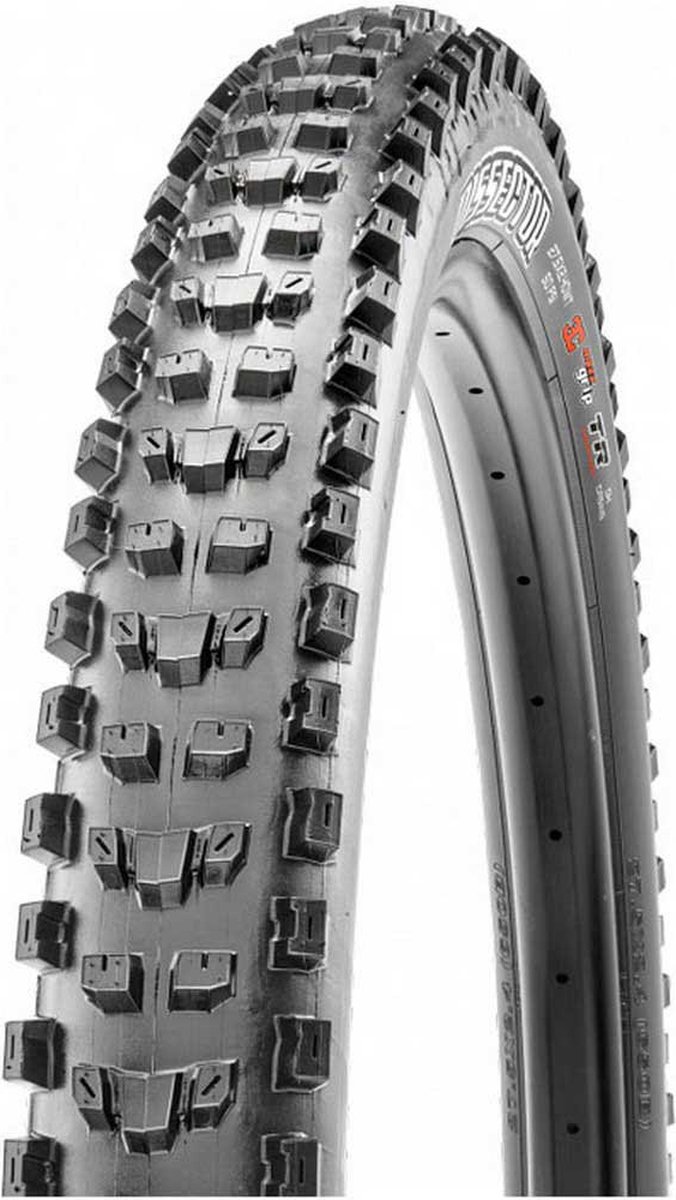Maxxis Dissector 3cg/dh/tr 60 Tpi 27.5´´ Tubeless Mtb-vouwband Zwart 27.5´´ / 2.40