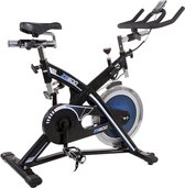 Vélo de spinning ZS600 - Vélo d'appartement - avec moniteur et mesure de la fréquence cardiaque - Guidon de triathlon - pour usage intensif