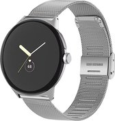Milanees bandje - geschikt voor Google Pixel Watch / Pixel Watch 2 - zilver