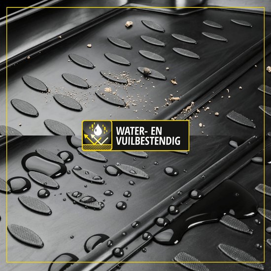 Tapis de coffre XTR adapté pour VW Tiguan II (AD1, AX1) 2016-Aujourd'hui, plancher de chargement supérieur