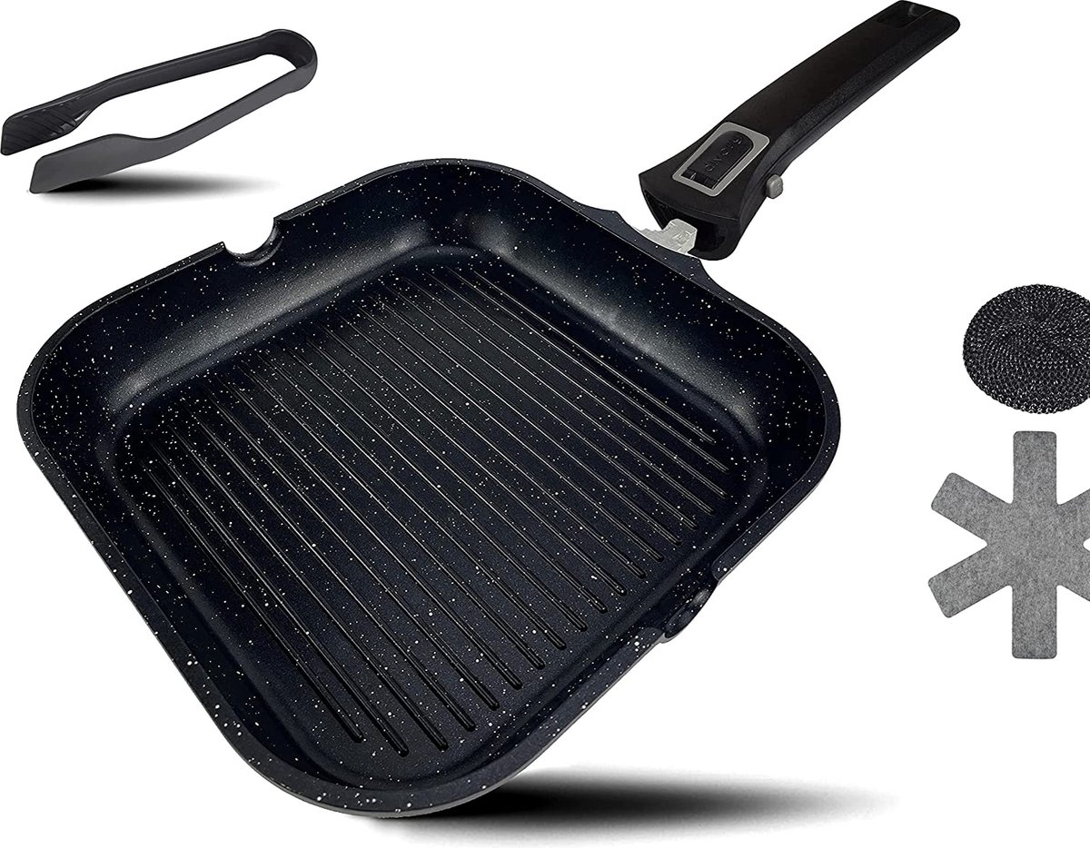 Poignée En Bois Pour Poêle à Griller - Shavilwood Résistant Au Feu, Protection Contre La Chaleur, Pour Poêles En Fonte Et Barbecue Coréen