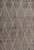 Vloerkleed Brinker Carpets Diamo Brown - maat 155 x 230 cm