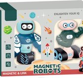 MAGNETISCHE BOUWBLOKKEN ROBOTS 2 STUKS MAGNEET