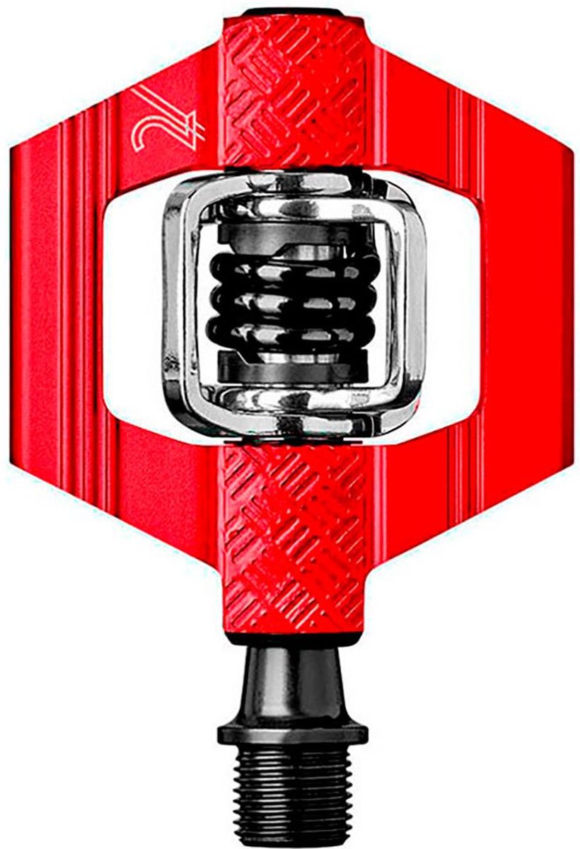Crankbrothers Candy 2 Pedalen Rood,Zilver