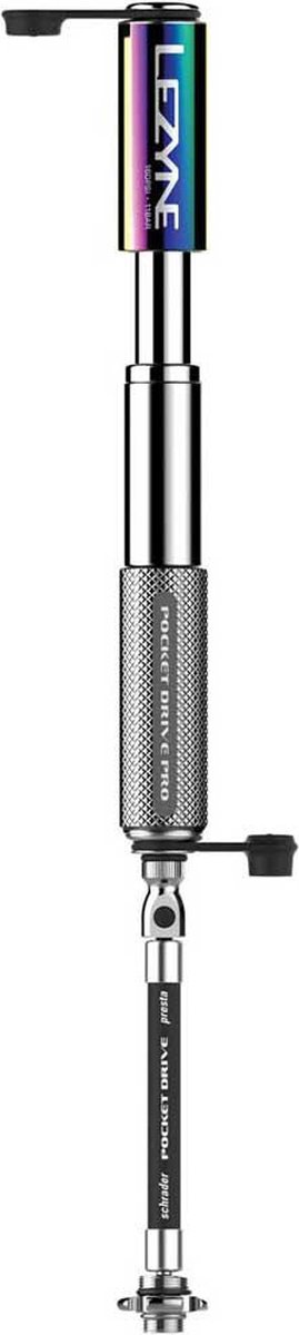 Lezyne Pocket Drive Pro Mini Pomp Zilver 160 Psi van Lezyne — afbeelding 2