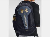 Under Armour Hustle 5.0 Backpack 1361176-004, Unisexe, Zwart, Sac à dos, taille : Taille unique