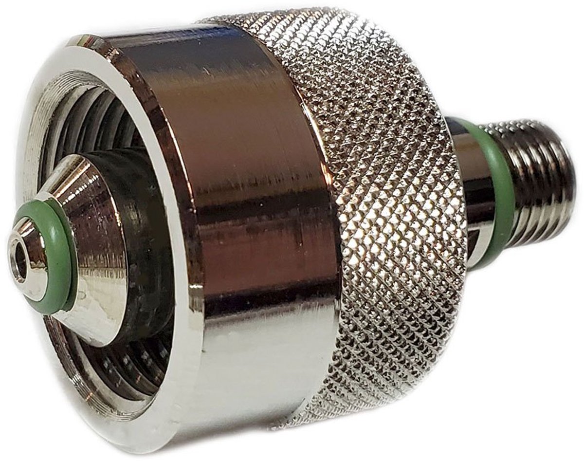 Metalsub Nevoc W30x2 To 1/4´´ Bsp Oxygen Type 32 Tankadapter Zilver