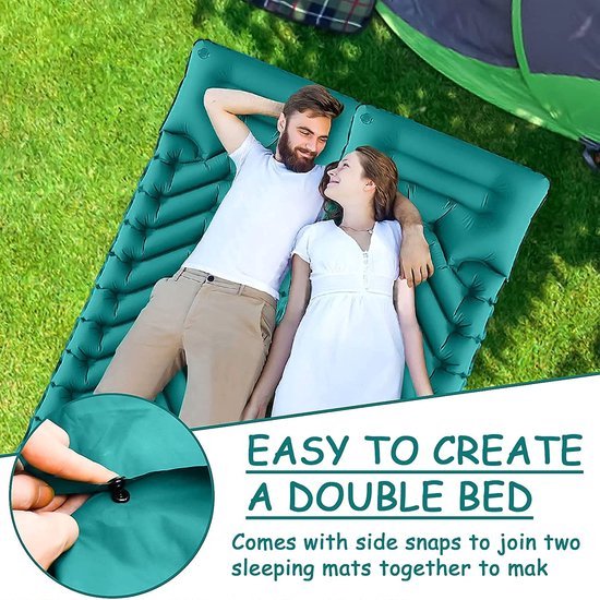 VIPNAJI Camping Mat Self Inflating with Foot Press Pump Outdoor