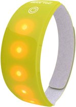 Wowow Lightband Arm/Enkel - Reflectieband - LED - FluorGeel