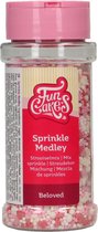 FunCakes Sprinkles Taartdecoratie - Sprinkle Medley - Geliefd - 65g