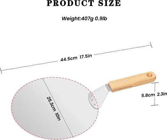 Spatule à pizza, pelle à pizza pliable durable pour la maison(Oxydation) :  : Cuisine et Maison