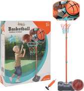 vidaXL-Basketbalset-draagbaar-verstelbaar-109-141-cm