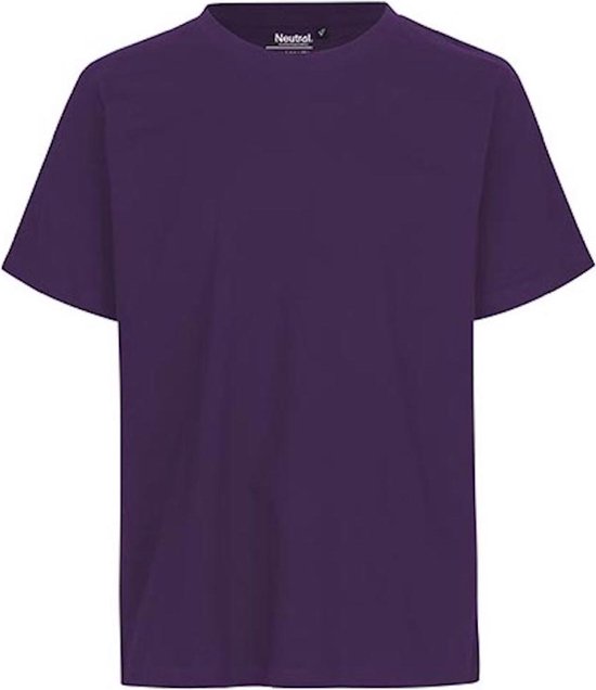 Fairtrade Unisex T-Shirt met korte mouwen Purple - S
