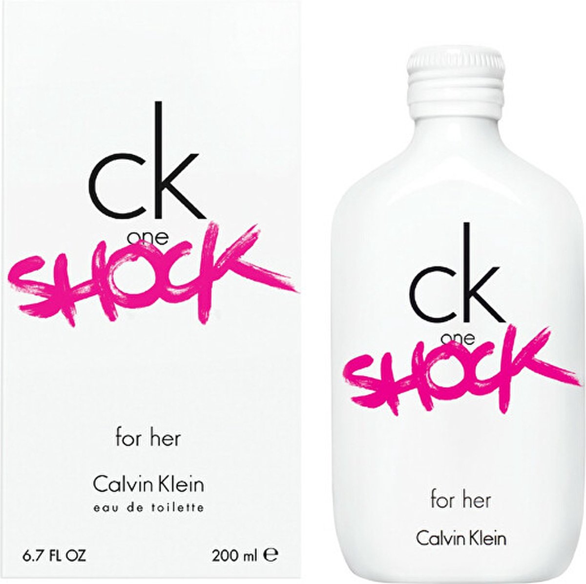 Calvin Klein Ck One Shock 200 ml - Eau de toilette - pour femmes | bol