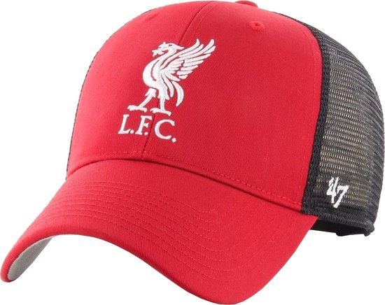47 Brand Liverpool FC Branson Cap EPL-BRANS04CTP-RD, Mannen, Rood, Pet, maat: One size
