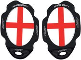 RST Standard Knee Sliders Flag Series George Cross Red White -