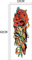 Plak Tattoo Sleeve 294-Tijdelijke Arm Tatoeage 012-Neptattoo-Fake Temporary Tattoo