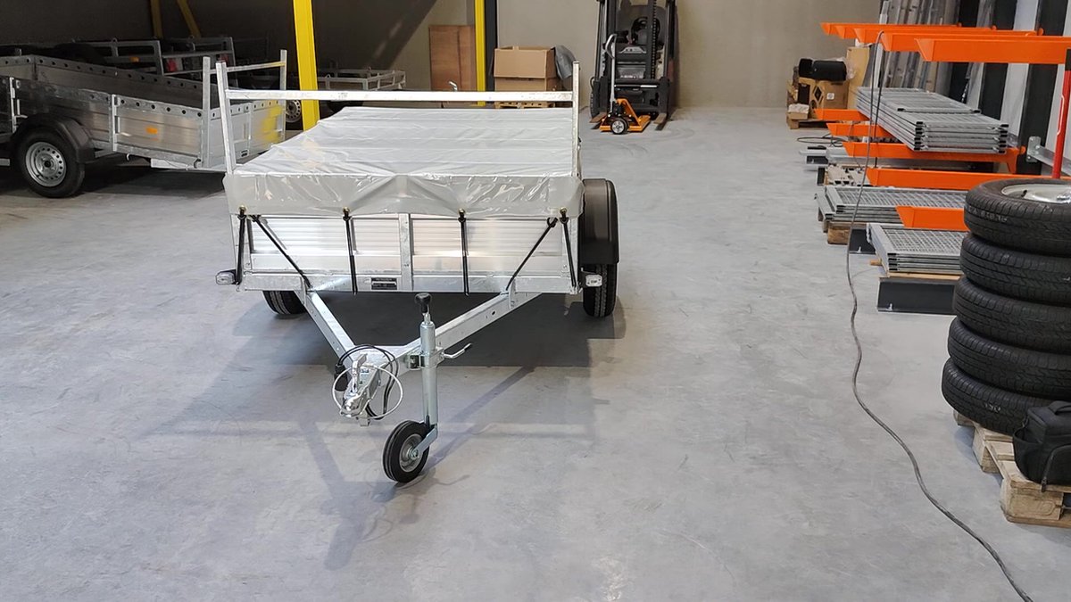 SUP - Bâche Remorque 120 X 200 X 10 Cm - PVC 640g/m² étanche & Renforcé