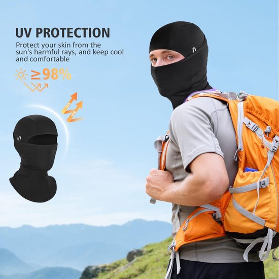 Zomer Bivakmuts voor Heren en Dames, Koelende Stormmasker Ademend
