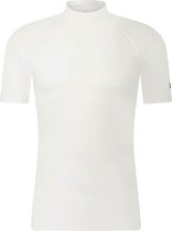 RJ Bodywear Thermo thermoshirt (1-pack) - heren thermoshirt met opstaande boord - wolwit - Maat: S