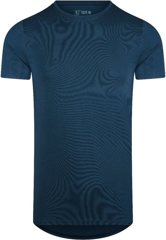 RJ Bodywear Good Life Lisbon T-shirt (2-pack) - heren T-shirt met O-hals - donkerblauw - Maat: L