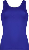 RJ Bodywear Pure Color dames shirt (1-pack) - koningsblauw - Maat: M