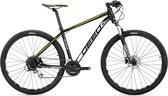 Mountainbike Gecko - Met 21 versnellingen - 29 inch wielmaat - Herenfiets - Racefiets - Stadsfiets - Framemaat 45cm - Zwart/geel