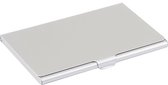 New Age Devi - Robuuste Aluminium Creditcard-/Pasjes-/Visitekaartjes-Houder - Visitekaartmapje - Case - Portemonnee - Zilver
