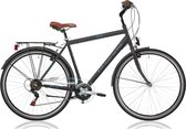 Vélo homme Classy - Avec 6 vitesses - Vélo de ville 28 pouces - Taille de cadre 48cm - Zwart