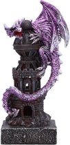 Nemesis Now - Guardian of the Tower Draak Beeldje - (hxbxd) ca. 17,5cm x 8,2cm X 7,2cm